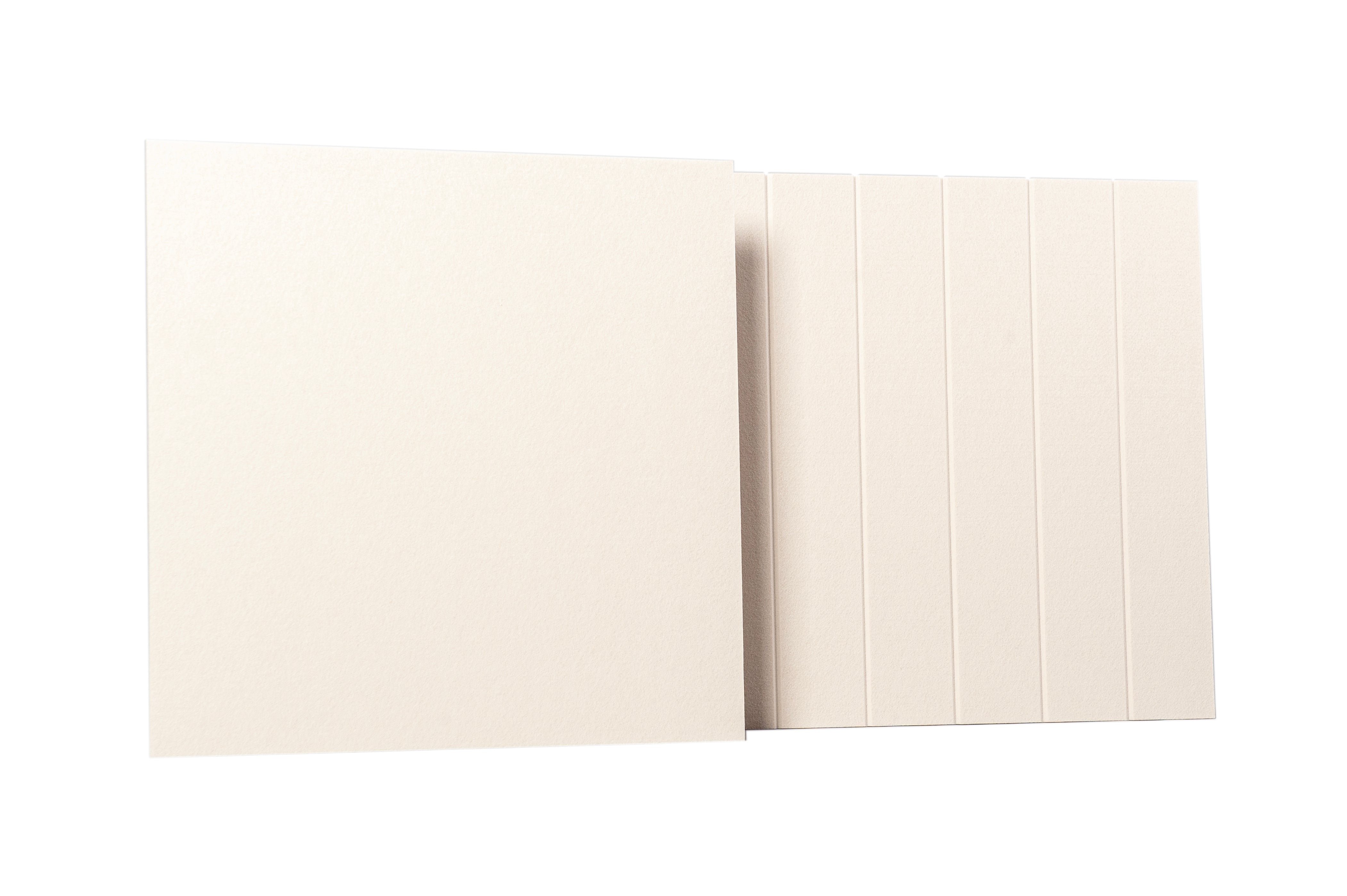 AM-44 Creamy White - Akustický polyesterový panel, 2 ks