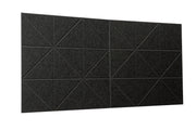 AM-28 Dark Grey - Akustický polyesterový panel, 2 ks