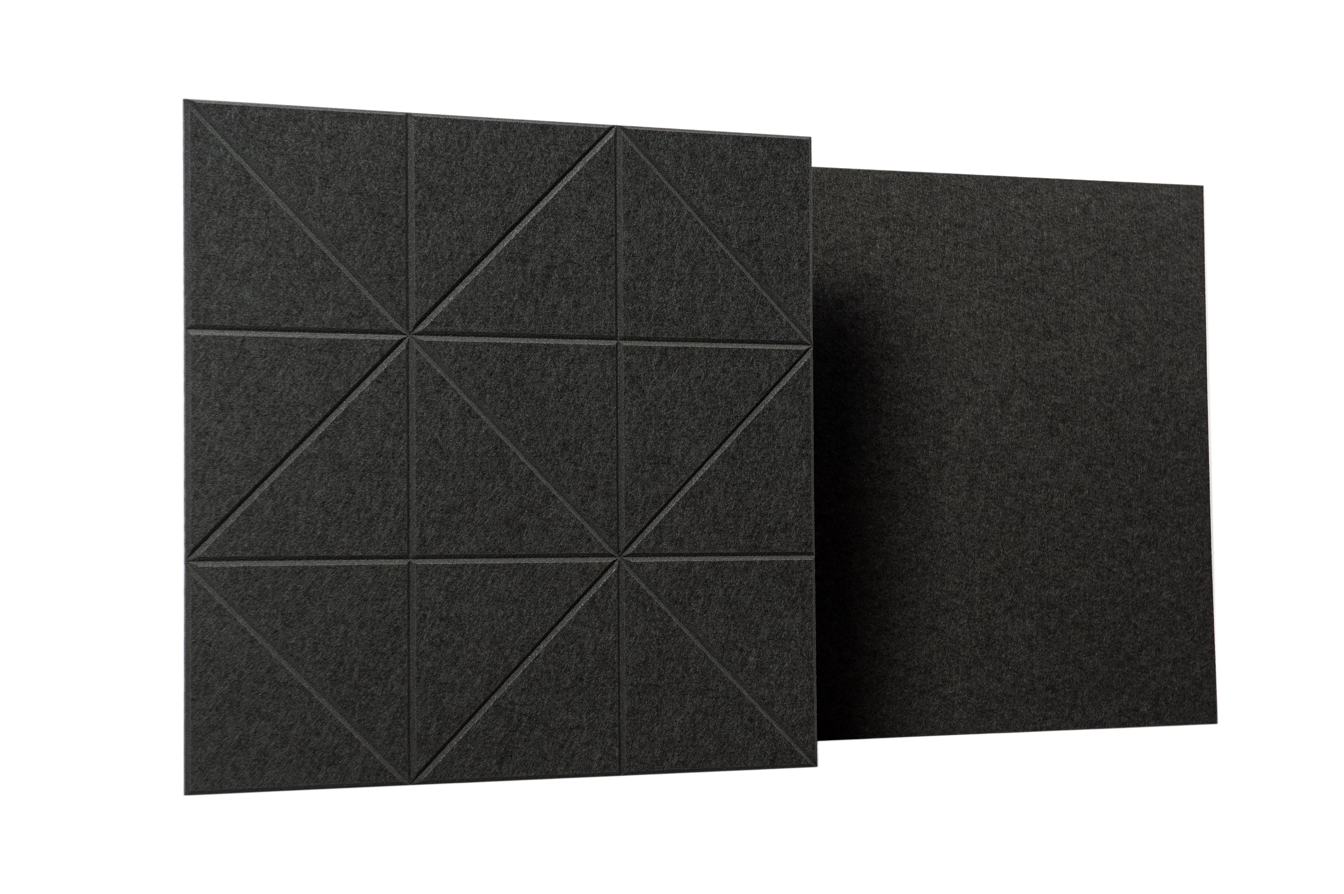 AM-28 Dark Grey - Akustický polyesterový panel, 2 ks