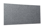 AM-80 Neutral Grey - Akustický polyesterový panel, 2 ks