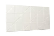 AM-04 Pure White - Akustický polyesterový panel, 2 ks