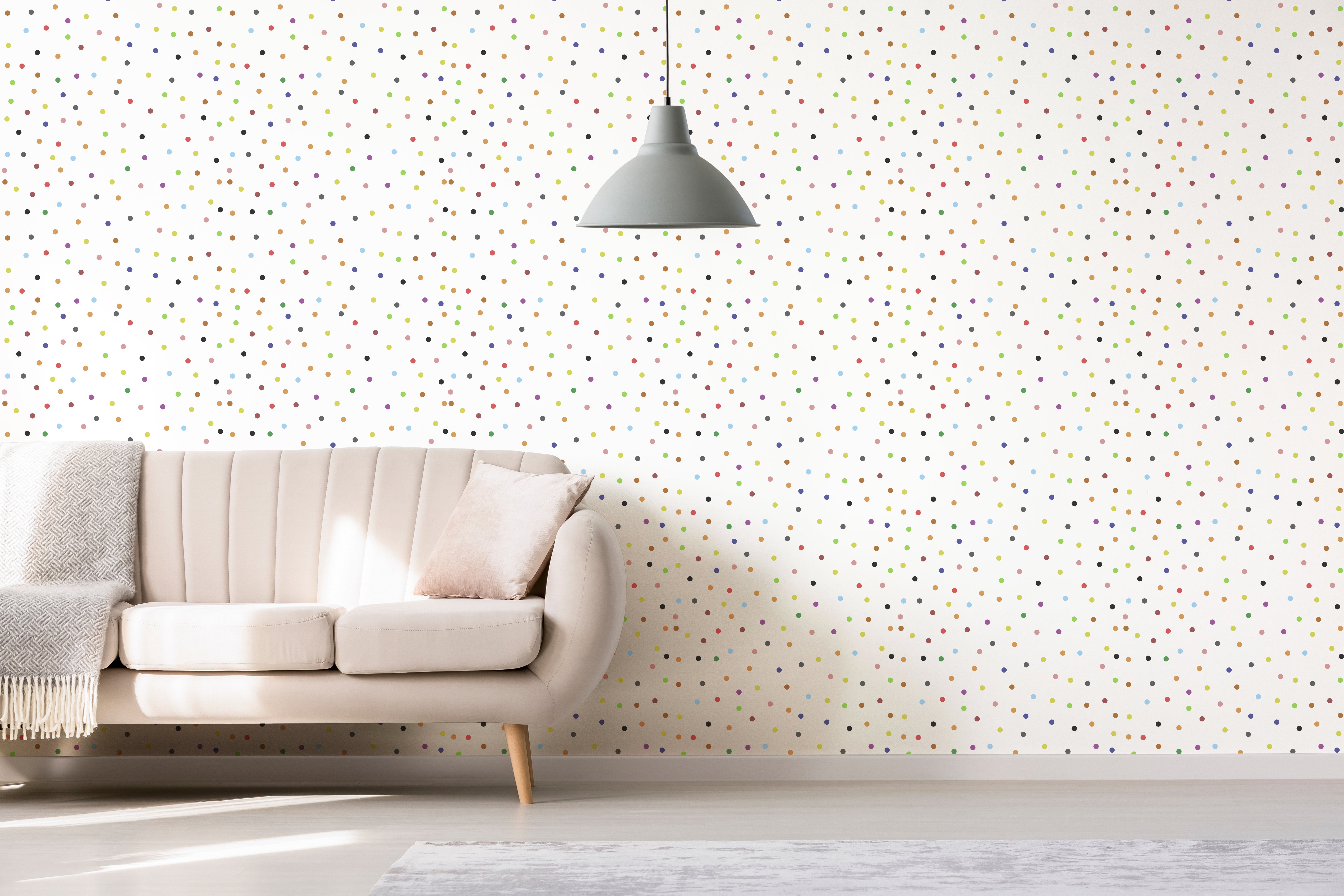 AM - Dots print - Akustický polyesterový panel, 1ks