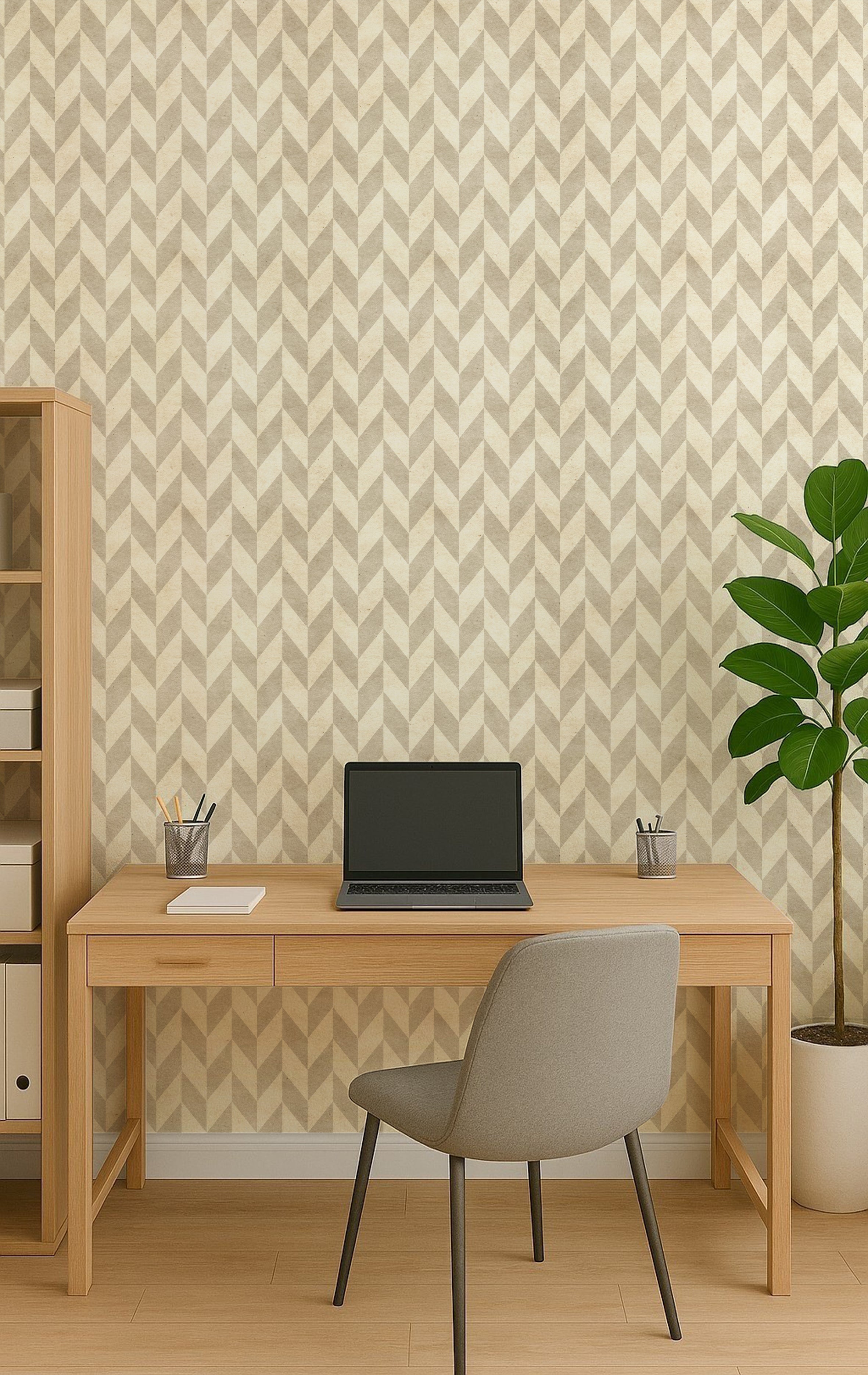 AM - Chevron print - Akustický polyesterový panel, 1ks