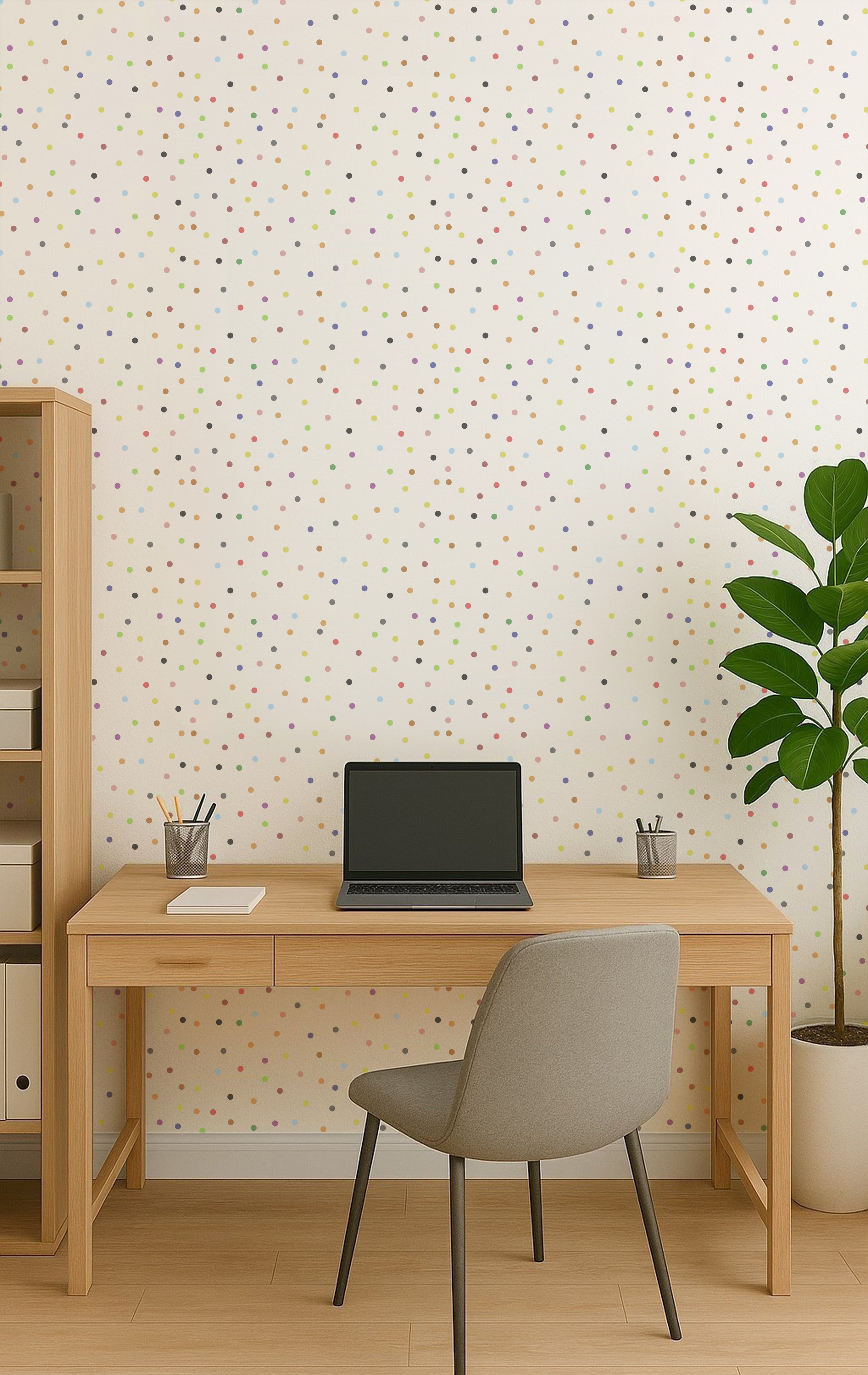 AM - Dots print - Akustický polyesterový panel, 1ks